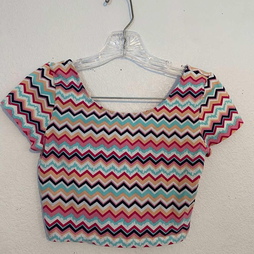 Aztec Crop Top